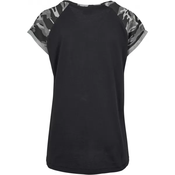  Hemd URBAN CLASSICS TB1913 SCHWARZ/DUNKLER CAMO 