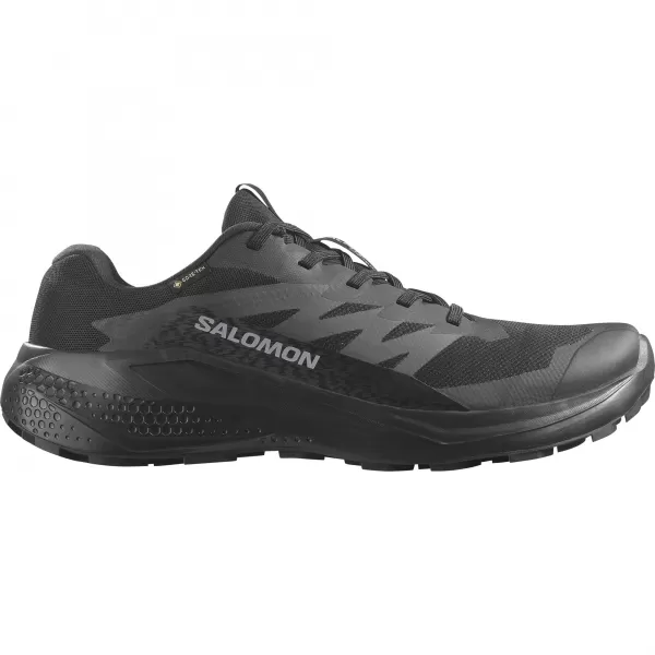  Herrenschuhe SALOMON ALPHAGLIDE GTX L47802100 SCHWARZ/ASPHALT/SCHWARZ 