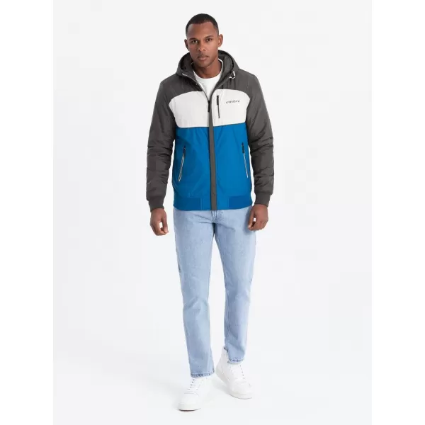  Jacke OMBRE C447 BLAU/WEIß/MARINEBLAU 