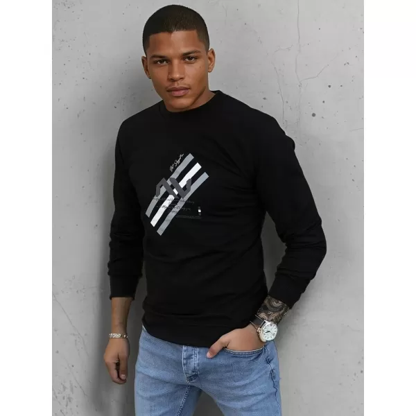  Herren -Sweatshirt DSTREET BX5364 SCHWARZ 