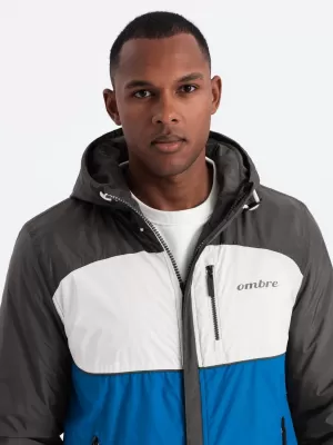 Jacke OMBRE C447 BLAU/WEIß/MARINEBLAU