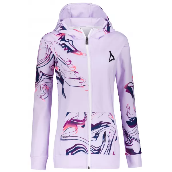  Frauen -Sweatshirt bei Reißverschlussprämie ALTISPORT VOJ/ALW064MI02 LILA 