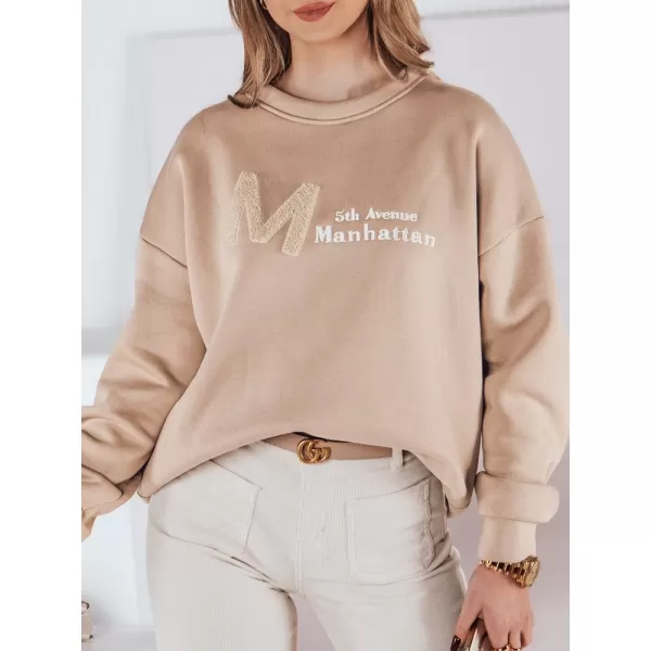  Damen Sweatshirt DSTREET BY1354 BEIGE 
