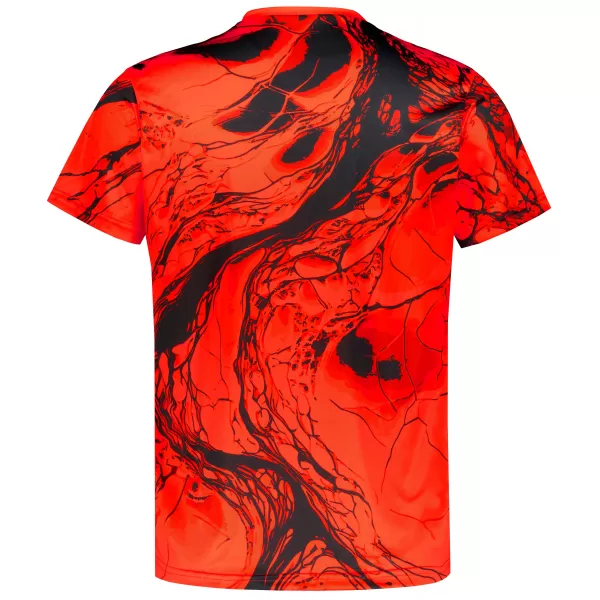  Männer funktionaler T -Shirt Premium ALTISPORT VOJ/ALM071TR01 ROT 