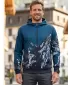 Herren -Sweatshirt auf Reißverschlussprämie ALTISPORT VOJ/ALM059MI02 MARINE