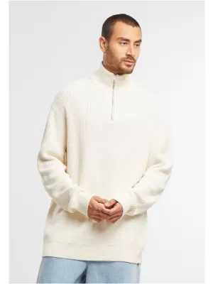 Herrenpullover URBAN CLASSICS TB6762 WEIß/SAND