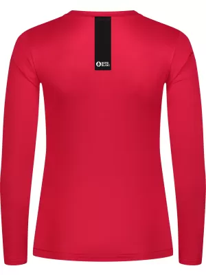 Weibliches funktionelles Hemd NORDBLANC SUCCESS NBSLF8030 DUNKELROSA