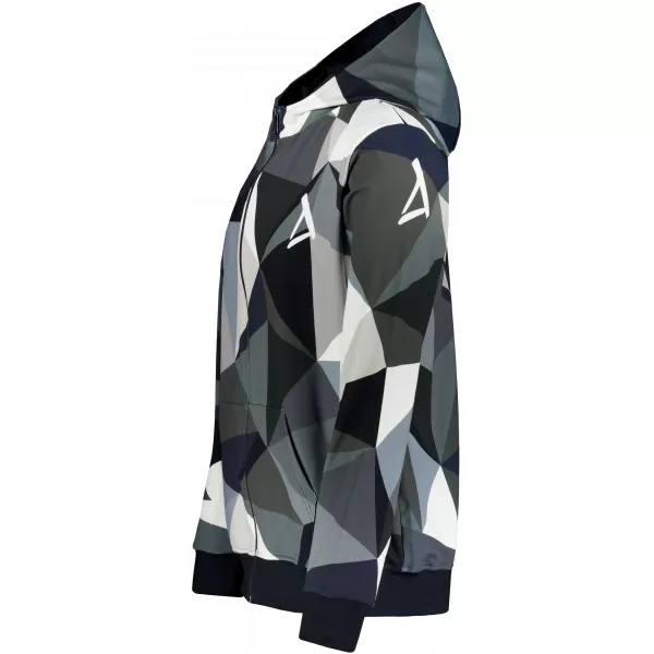 Herren -Sweatshirt auf Reißverschlussprämie ALTISPORT VOJ/ALM007MI02 GRAU 