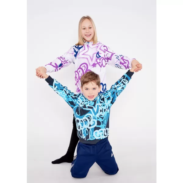  Premium Baby Sweatshirt ALTISPORT VOJ/ALK054MI01 SCHWARZ/BLAU 