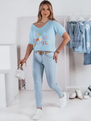 Damenhosen DSTREET UY2369 HELLBLAU
