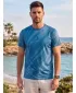 Männer funktionaler T -Shirt Premium ALTISPORT VOJ/ALM072TR01 MITTERNACHT BLAU