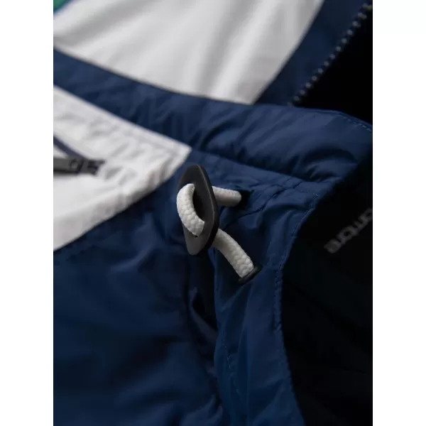  Jacke OMBRE C447 GRÜN/WEIß/DUNKELBLAU 