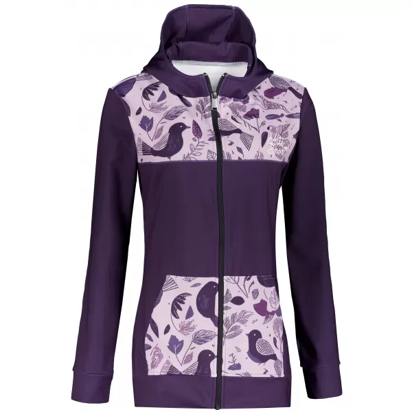  Frauen -Sweatshirt bei Reißverschlussprämie ALTISPORT VOJ/ALW062MI02 LILA 