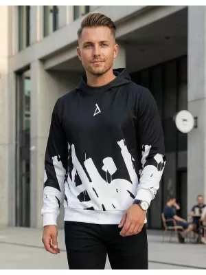 Prämie ALTISPORT VOJ/ALM069MI01 SCHWARZ UND WEIß