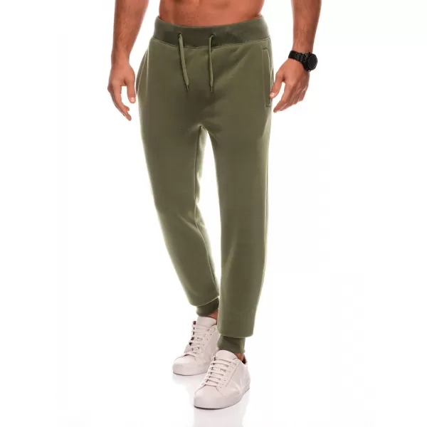  Herren -Traursanzüge EDOTI EM-PABS-0108 DUNKLER OLIVENGRÜN 
