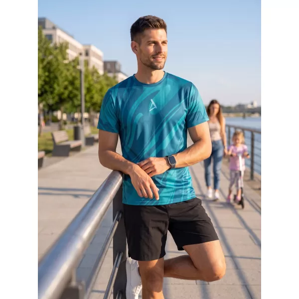  Männer funktionaler T -Shirt Premium ALTISPORT VOJ/ALM072TR01 KEROSIN 