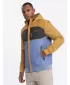 Jacke OMBRE C447 BLAU/DUNKELGRAU/SENF