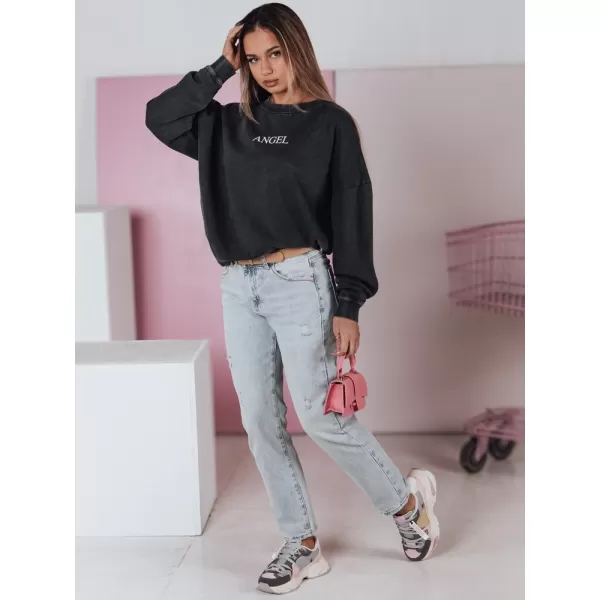  Damen Sweatshirt DSTREET BY1347 DUNKELGRAU 