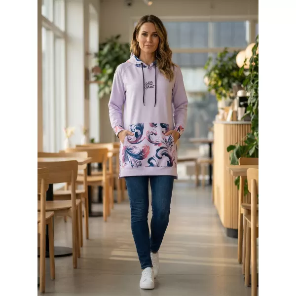  Funktionaler Sweatshirt -Prämie von Frauen ALTISPORT VOJ/ALW065MI03 LILA 