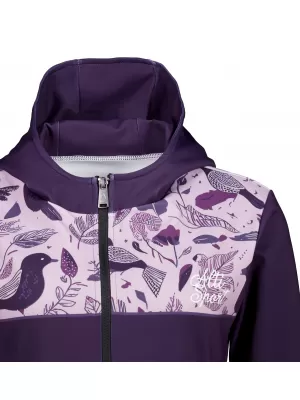Frauen -Sweatshirt bei Reißverschlussprämie ALTISPORT VOJ/ALW062MI02 LILA