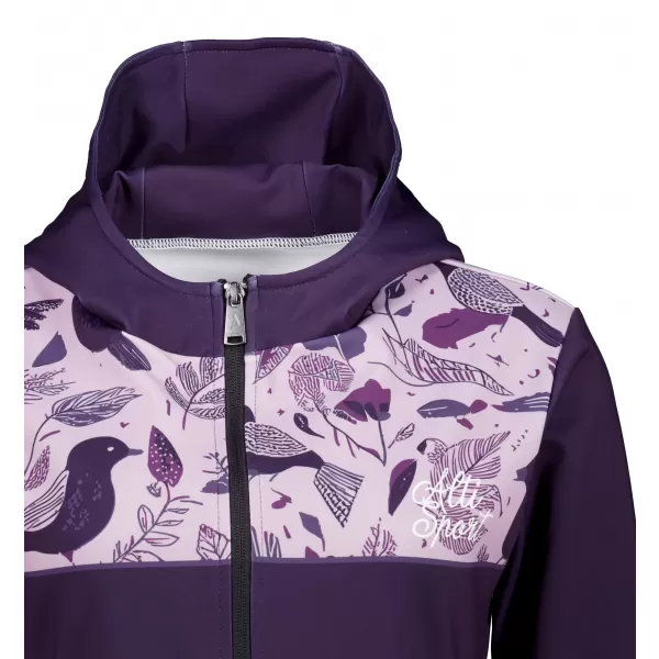  Frauen -Sweatshirt bei Reißverschlussprämie ALTISPORT VOJ/ALW062MI02 LILA 