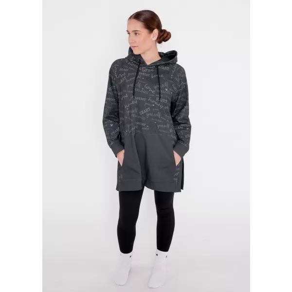  Funktionaler Sweatshirt -Prämie von Frauen ALTISPORT VOJ/ALW067MI03 SCHWARZ 
