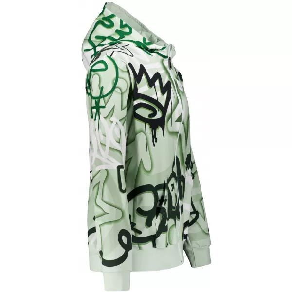  Herren -Sweatshirt auf Reißverschlussprämie ALTISPORT VOJ/ALM054MI02 GRÜN 
