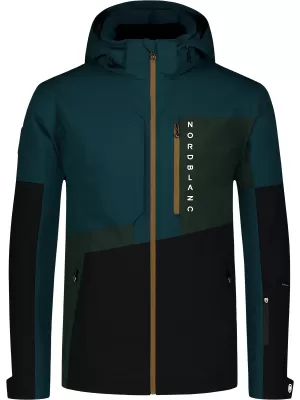 Herren-Skijacke NORDBLANC SLED NBWJM8123 DUNKELGRÜN