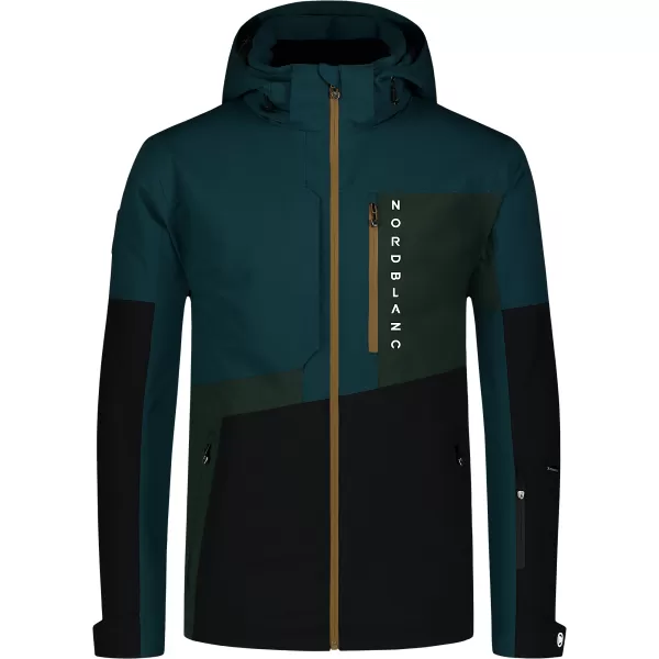  Herren-Skijacke NORDBLANC SLED NBWJM8123 DUNKELGRÜN 