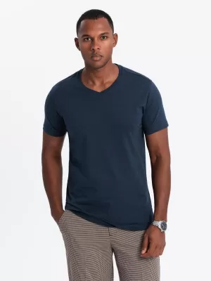 Hemd OMBRE OM-TSBS-0233 3X MARINEBLAU