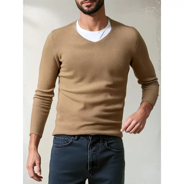  Herrenpullover DSTREET WX2306 KARAMELL 