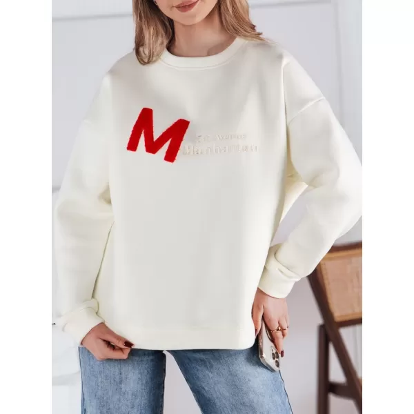  Damen Sweatshirt DSTREET BY1353 ECRU 