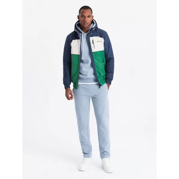  Jacke OMBRE C447 GRÜN/WEIß/DUNKELBLAU 
