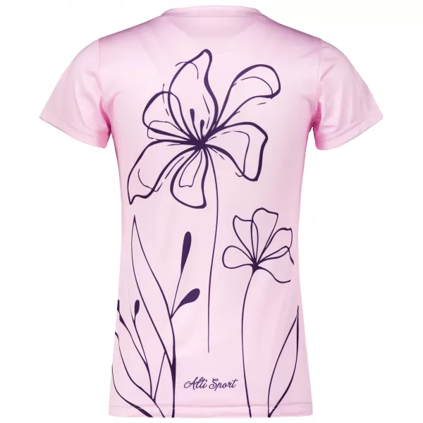  Frauenfunktional T -Shirt Premium ALTISPORT VOJ/ALW075TR01 BABY PINK 