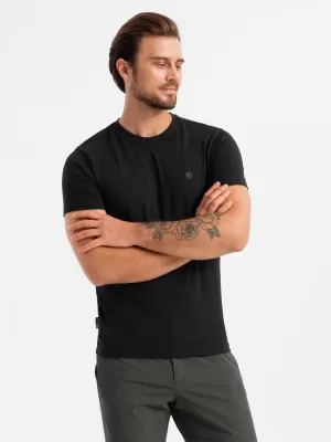 Hemd OMBRE OM-TSCT-0220 SCHWARZ