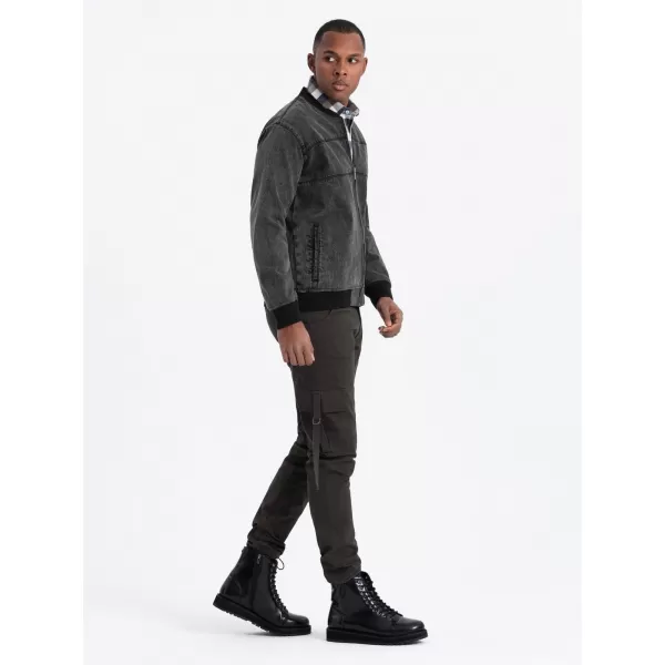  Jacke OMBRE OM-JADJ-0163 SCHWARZ 