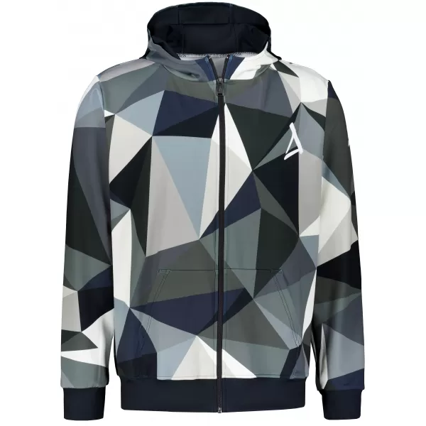 Herren -Sweatshirt auf Reißverschlussprämie ALTISPORT VOJ/ALM007MI02 GRAU 