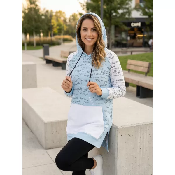  Funktionaler Sweatshirt -Prämie von Frauen ALTISPORT VOJ/ALW067MI03 BABYBLAU 