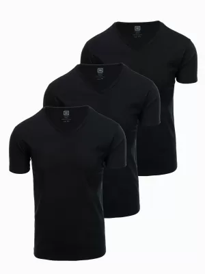 Hemd OMBRE OM-TSBS-0233 3X SCHWARZ