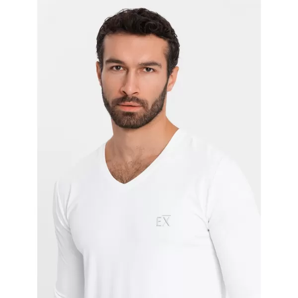  Hemd OMBRE OM-LSCL-0105 WEIß 