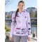 Frauen -Sweatshirt bei Reißverschlussprämie ALTISPORT VOJ/ALW064MI02 LILA