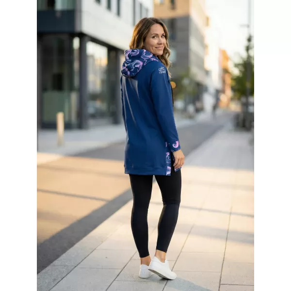  Funktionaler Sweatshirt -Prämie von Frauen ALTISPORT VOJ/ALW065MI03 DUNKELBLAU 