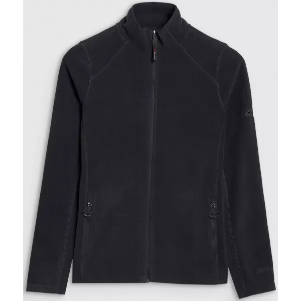 Damens Sweatshirt 4F WSS25TFLEF305 TIEF SCHWARZ 