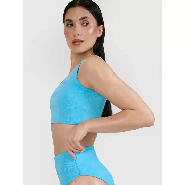  Badeanzug 4F horní díl AQUA 