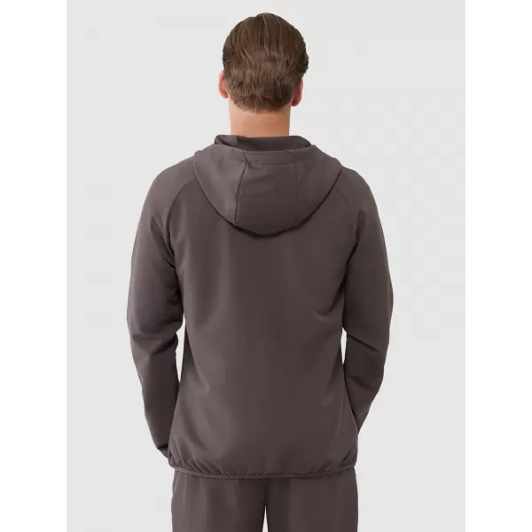  Männer funktionales Sweatshirt 4F WSS25TFSWM458 BRAUN 