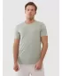 Herren -funktionales Hemd 4F WSS25TFTSM1215 OLIVE