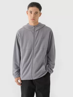 Fleece Sweatshirt 4F WMM00TFLEM317 GRAU