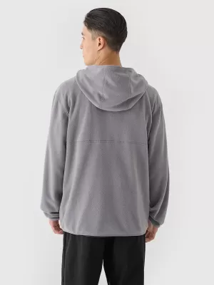 Fleece Sweatshirt 4F WMM00TFLEM317 GRAU