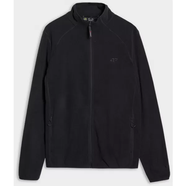  Fleece Sweatshirt 4F WSS25TFLEM304 TIEF SCHWARZ 