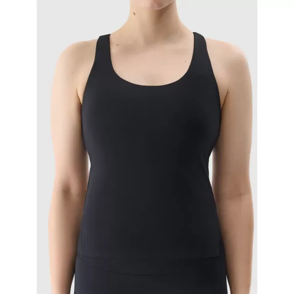  Tanktop 4F WSS25TFSLF428 TIEF SCHWARZ 